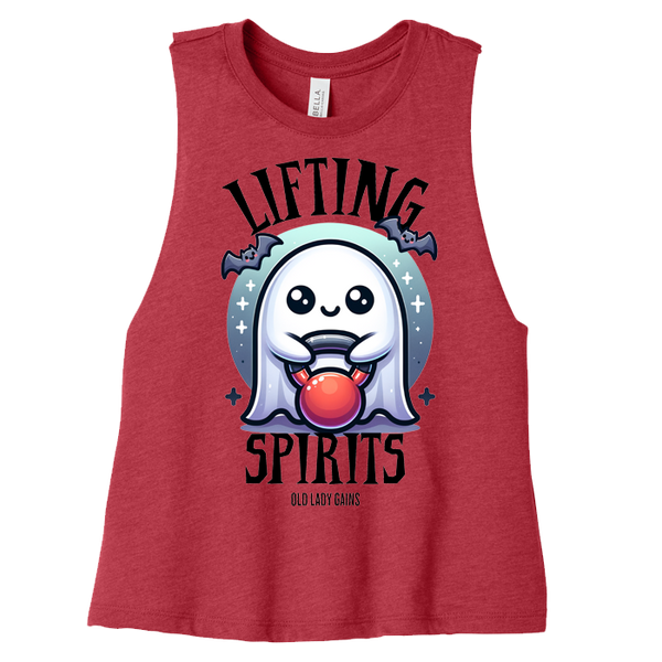 Lifting Spirits Crop Tank