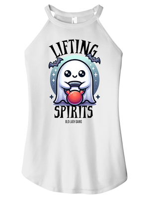 Lifting Spirits Women Halter Tank