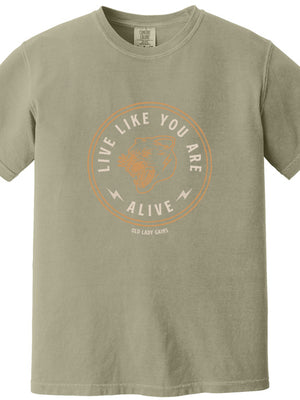 Live Like You Are Alive 100% Cotton T-Shirt