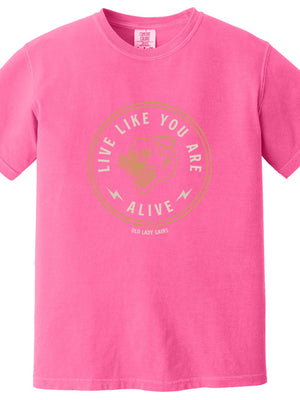 Live Like You Are Alive 100% Cotton T-Shirt