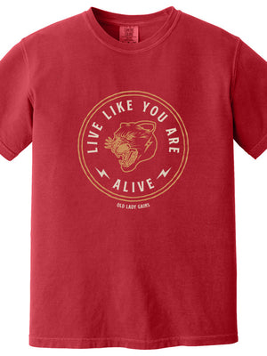 Live Like You Are Alive 100% Cotton T-Shirt