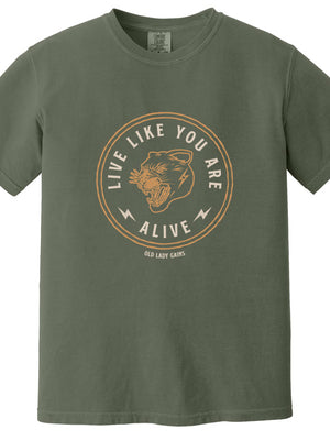 Live Like You Are Alive 100% Cotton T-Shirt