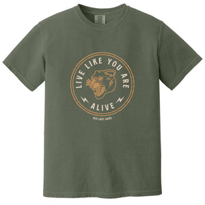 Live Like You Are Alive 100% Cotton T-Shirt