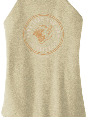 Live Like You Are Alive Halter Tank