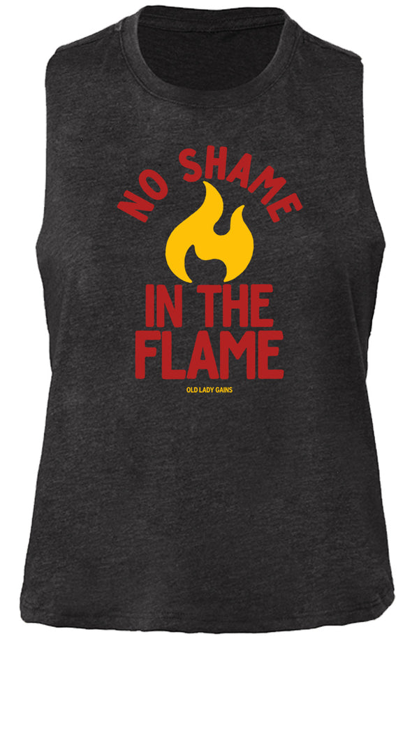 No Shame In The Flame Crop Tank