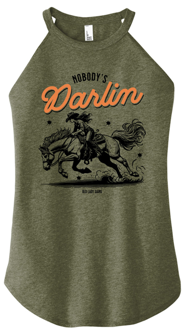 Nobody's Darlin Halter Tank