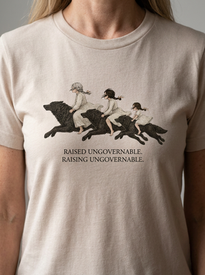 Raised Ungovernable. Raising Ungovernable. Unisex Triblend  Tee