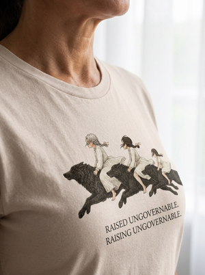Raised Ungovernable. Raising Ungovernable. Unisex Triblend  Tee