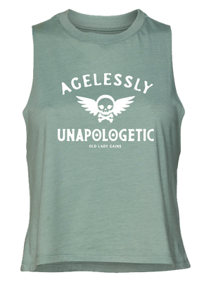 Agelessly Unapologetic Crop Tank