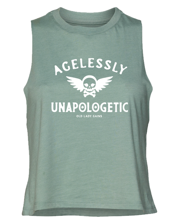 Agelessly Unapologetic Crop Tank