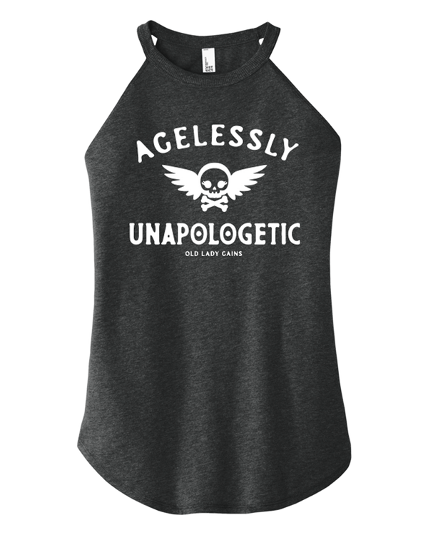 Agelessly Unapologetic Halter Tank