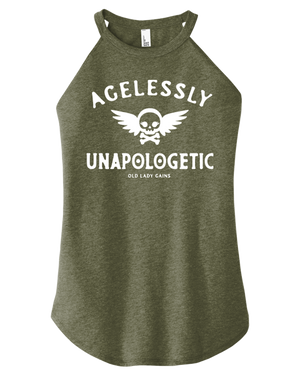 Agelessly Unapologetic Halter Tank
