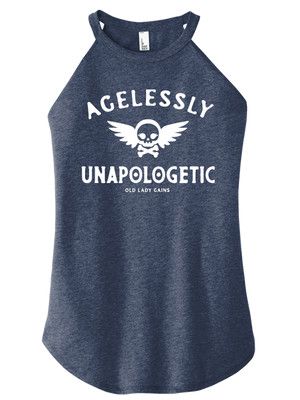 Agelessly Unapologetic Halter Tank