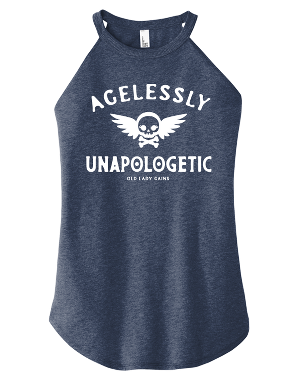 Agelessly Unapologetic Halter Tank