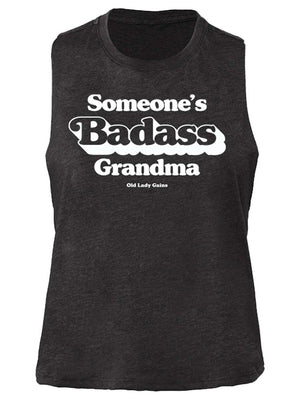 Someones Badass Grandma Crop Tank