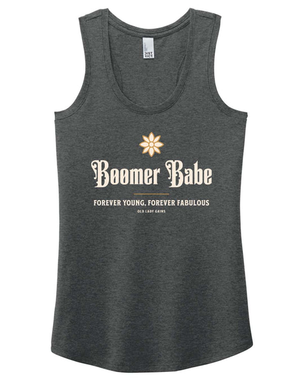 Boomer Babe Racerback Tank