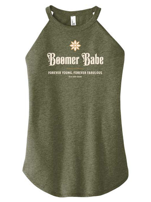 Boomer Babe Halter Tank
