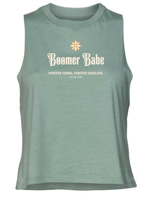 Boomer Babe Crop Tank