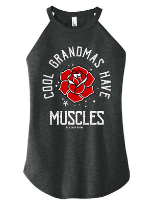 Cool Grandmas Have Muscles activewear for strong confident grandmas