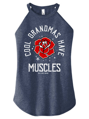 Cool Grandmas Have Muscles activewear for strong confident grandmas