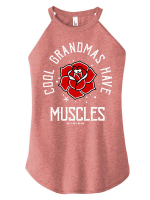 Cool Grandmas Have Muscles activewear for strong confident grandmas