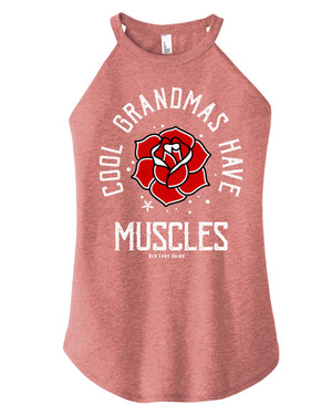 Cool Grandmas Have Muscles activewear for strong confident grandmas
