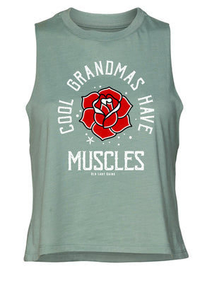 Cool Grandmas Crop Tank