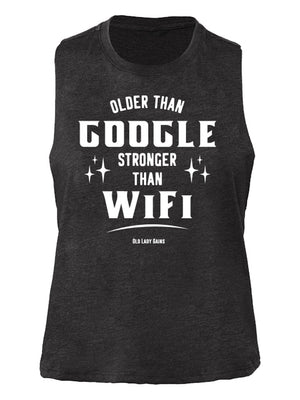 Older Than Google Crop Tank