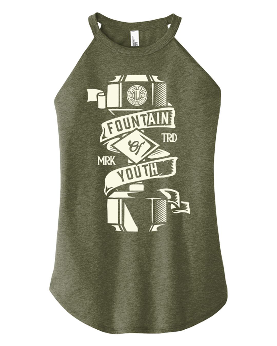 Fountain of Youth Halter Tank – Old Lady Gains