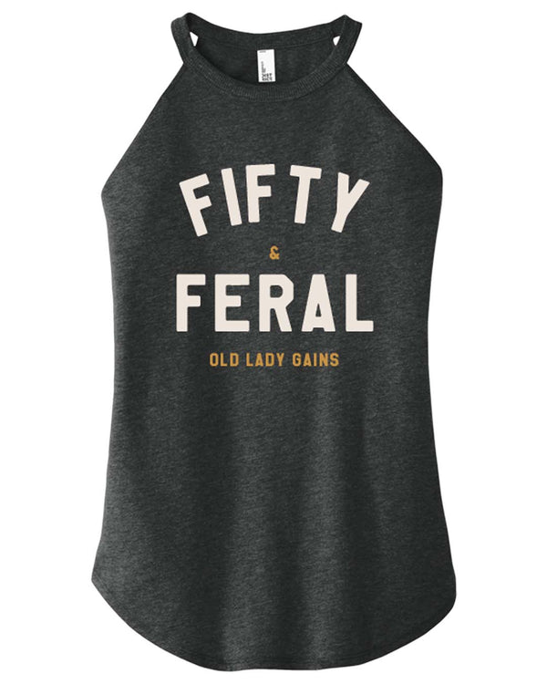 Fifty & Feral Halter Tank