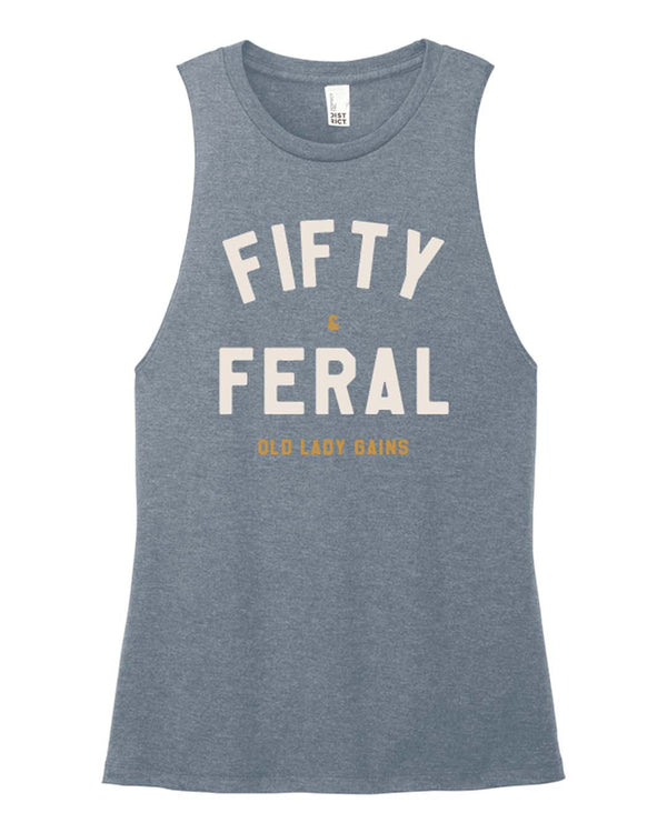 Fifty & Feral Muscle Tank