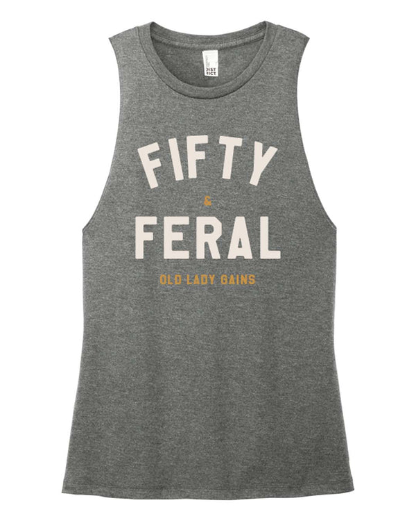 Fifty & Feral Muscle Tank