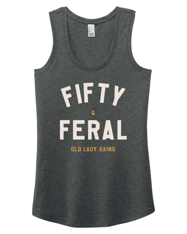 Fifty & Feral Racerback Tank