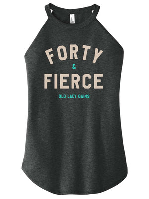 Forty & Fierce Halter Tank