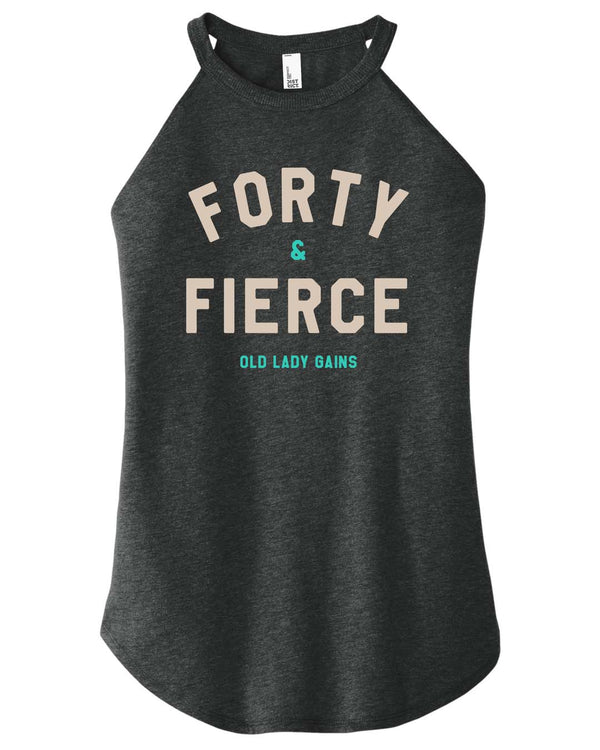 Forty & Fierce Halter Tank