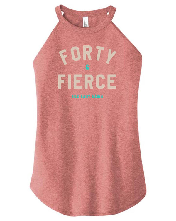 Forty & Fierce Halter Tank