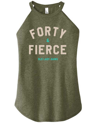 Forty & Fierce Halter Tank