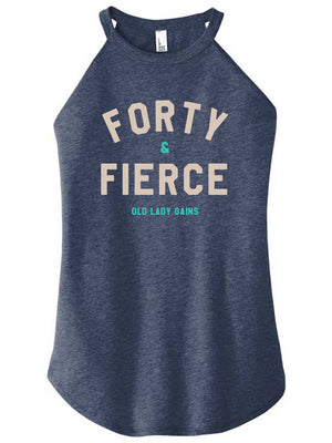 Forty & Fierce Halter Tank