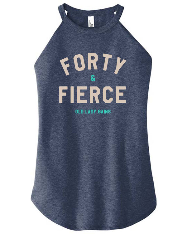 Forty & Fierce Halter Tank