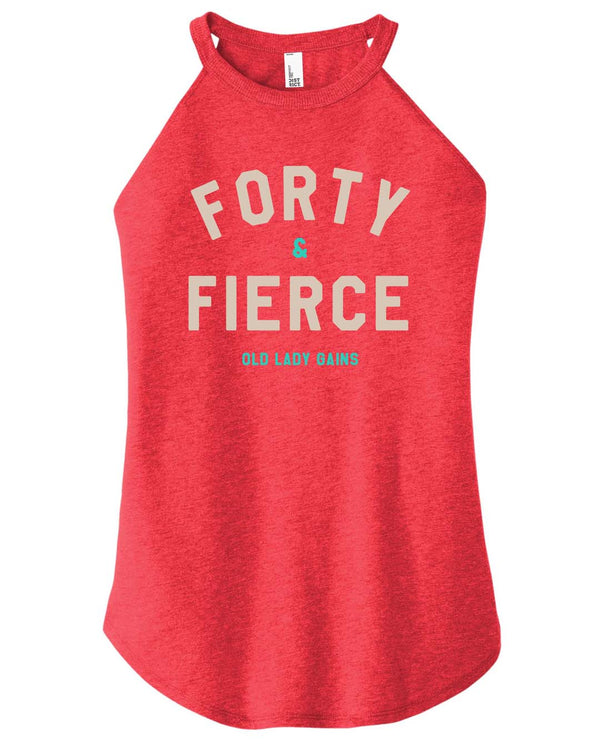 Forty & Fierce Halter Tank