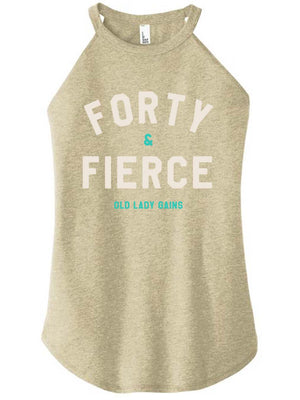 Forty & Fierce Halter Tank