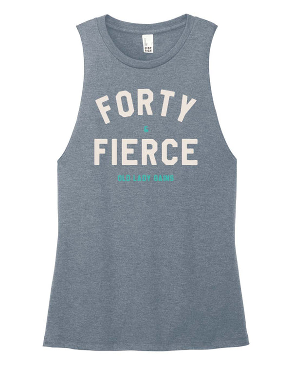 Forty & Fierce Muscle Tank