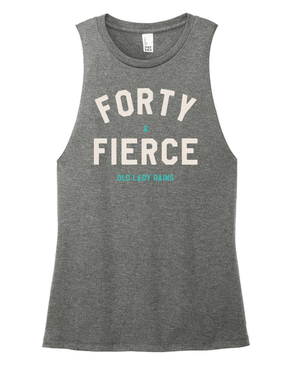 Forty & Fierce Muscle Tank