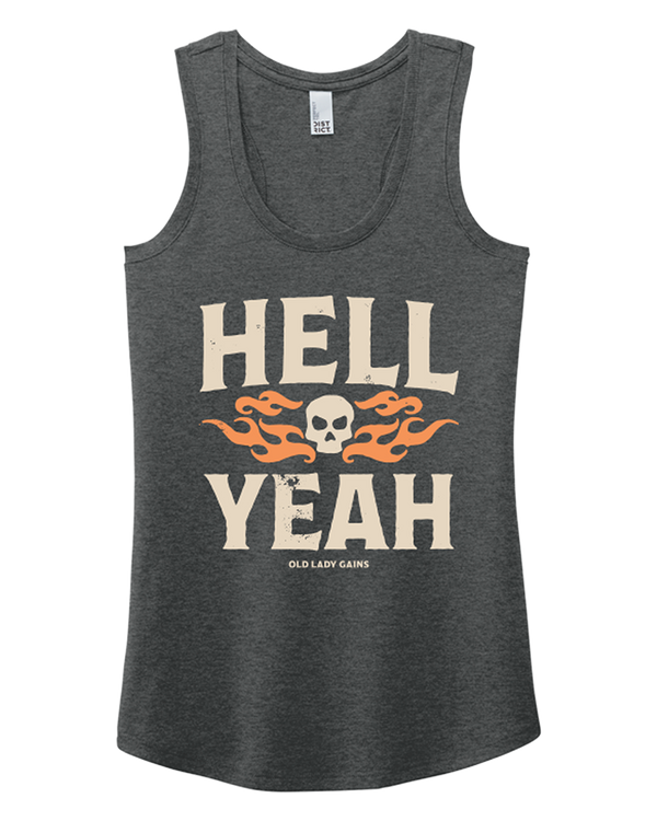 Hell Yeah Racerback Tank