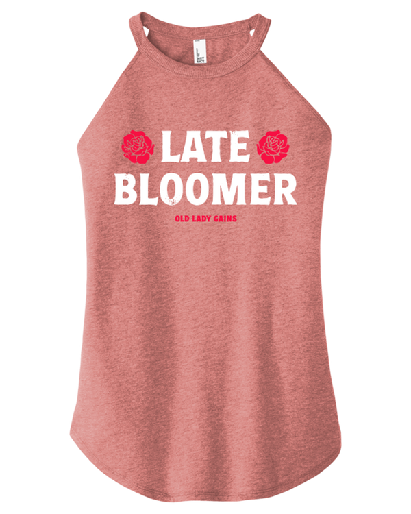 Late Bloomer Halter Tank