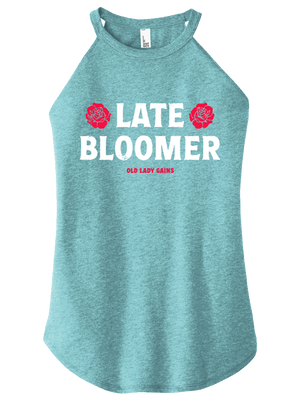 Late Bloomer Halter Tank