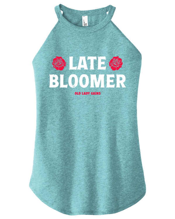 Late Bloomer Halter Tank