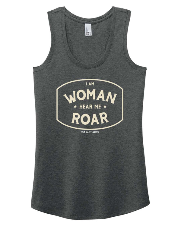 I Am Woman Racerback Tank