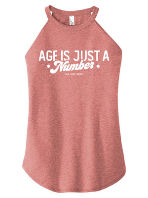 Age Is Just a Number Halter Tank