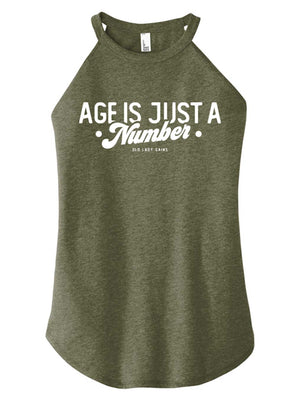 Age Is Just a Number Halter Tank